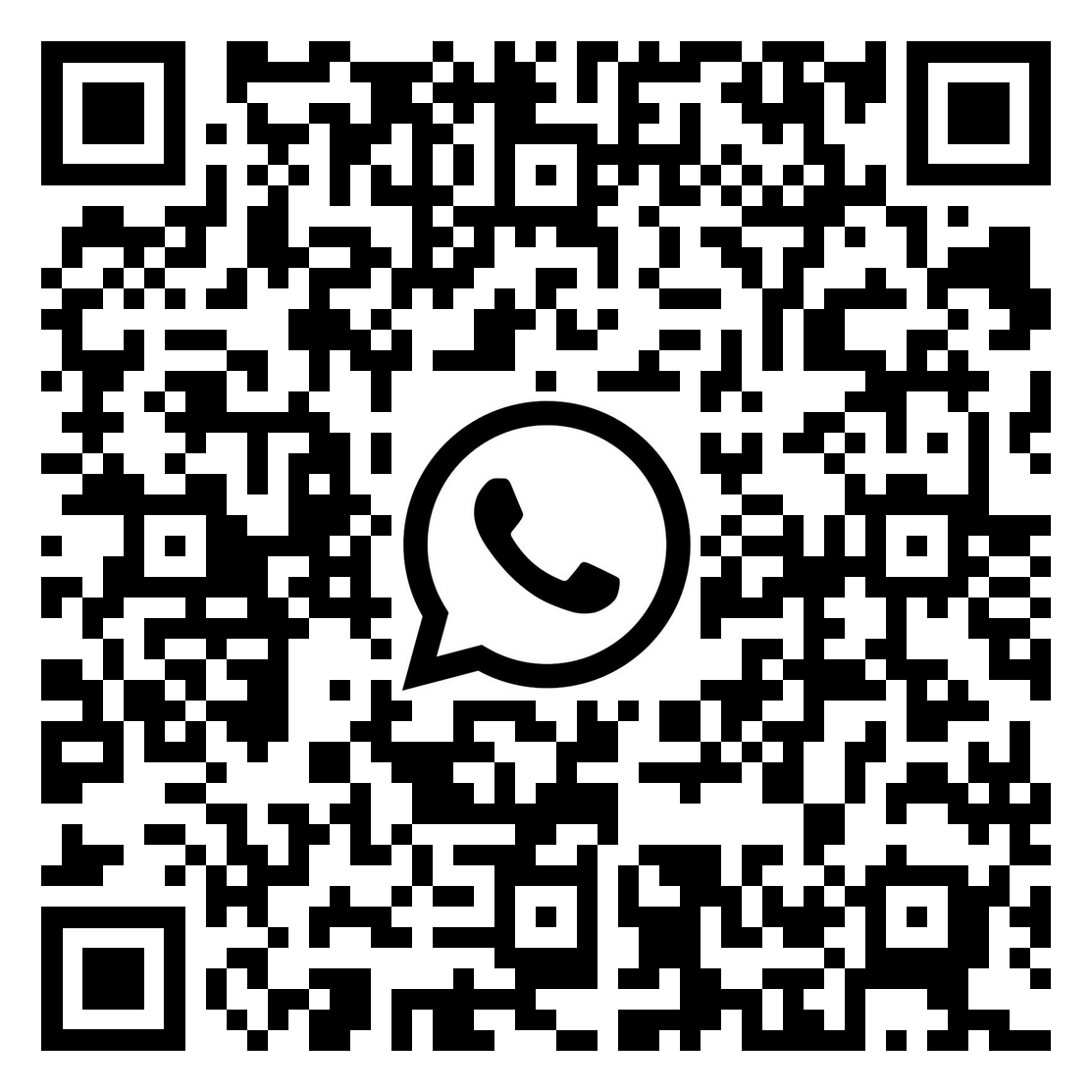 WhatsApp QR code