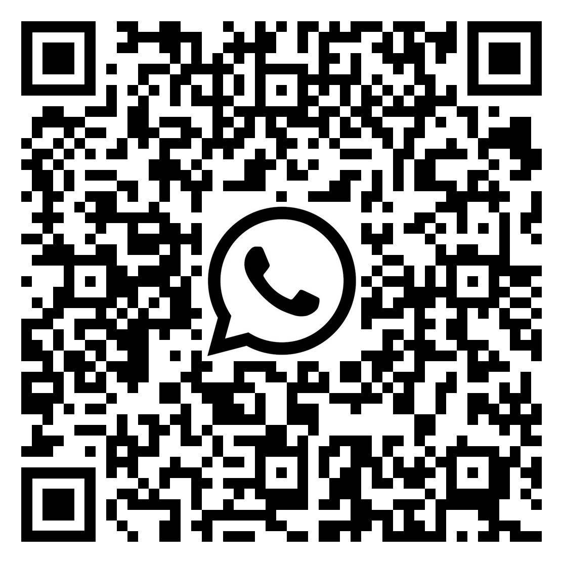 WhatsApp QR code