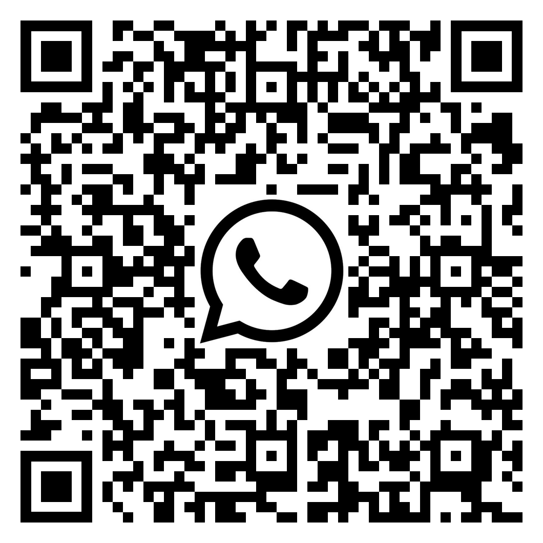 WhatsApp QR code