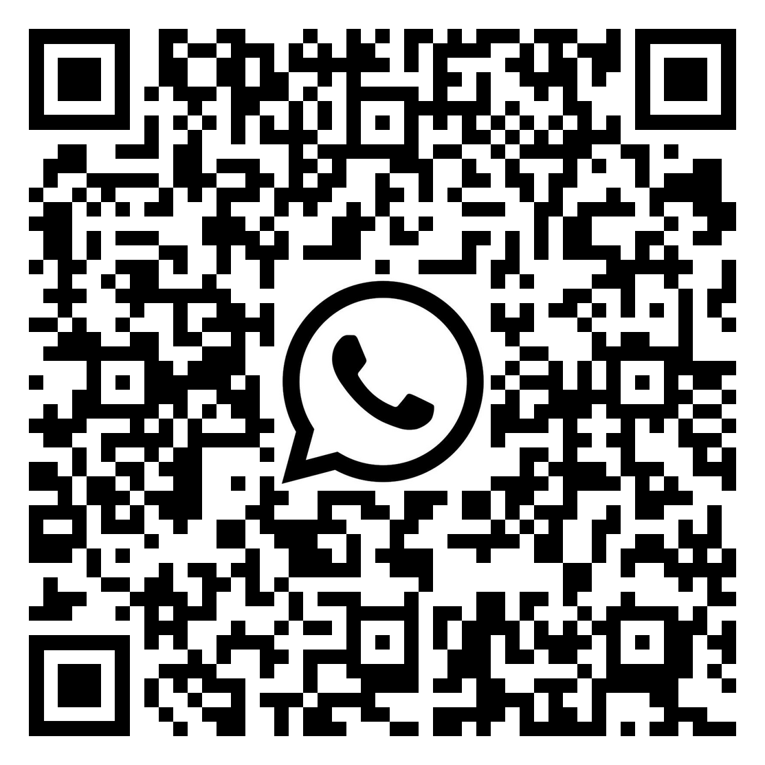 WhatsApp QR code