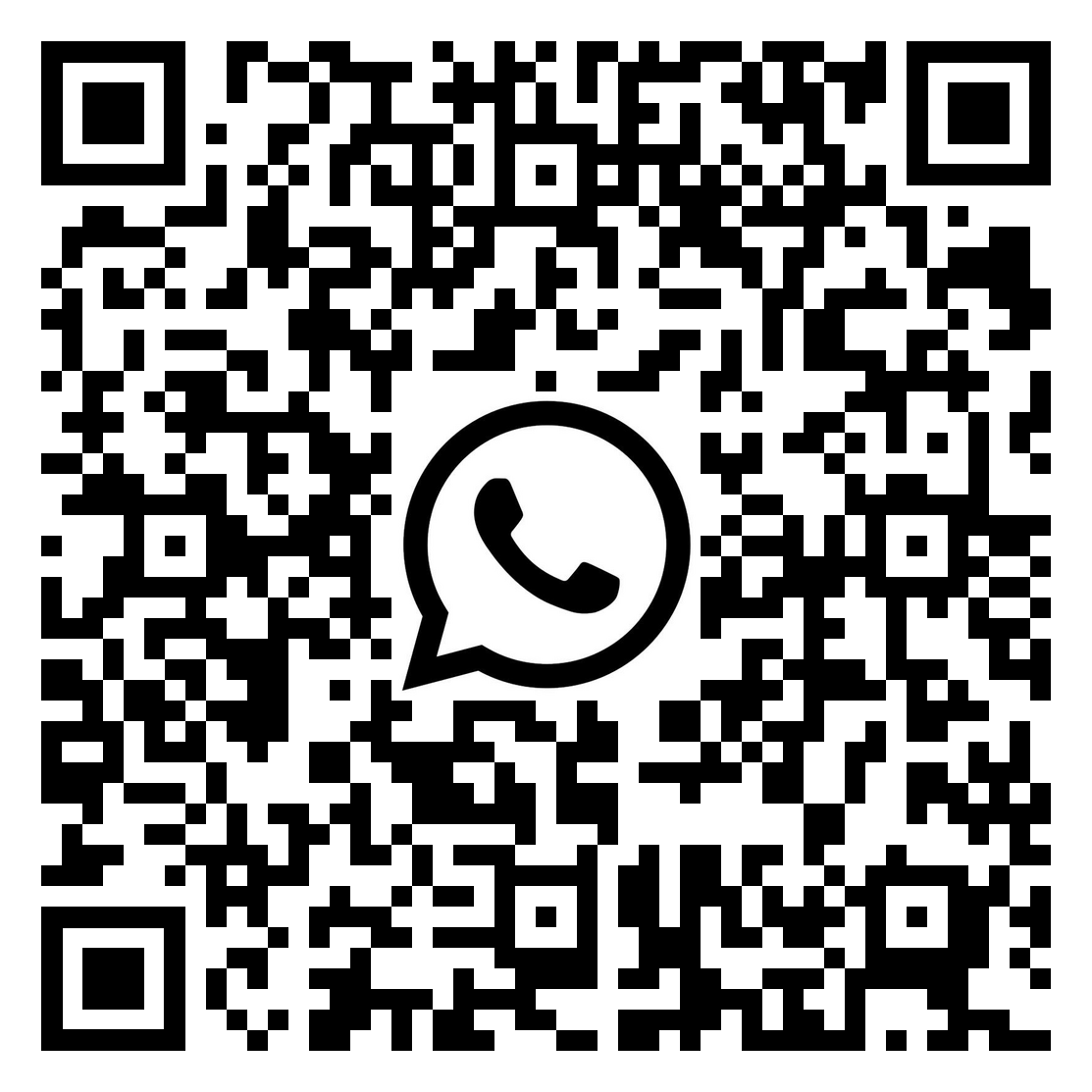 WhatsApp QR code