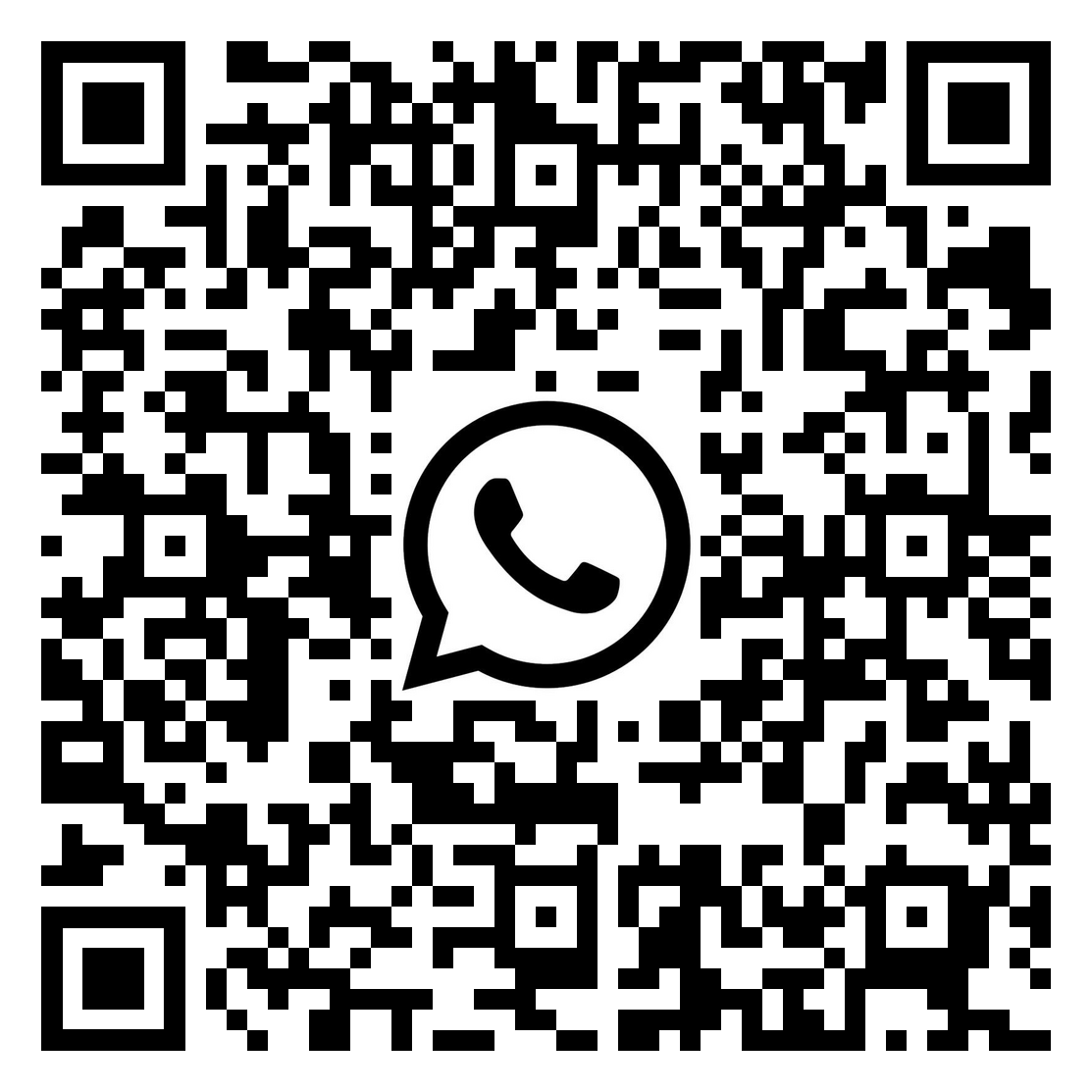 WhatsApp QR code