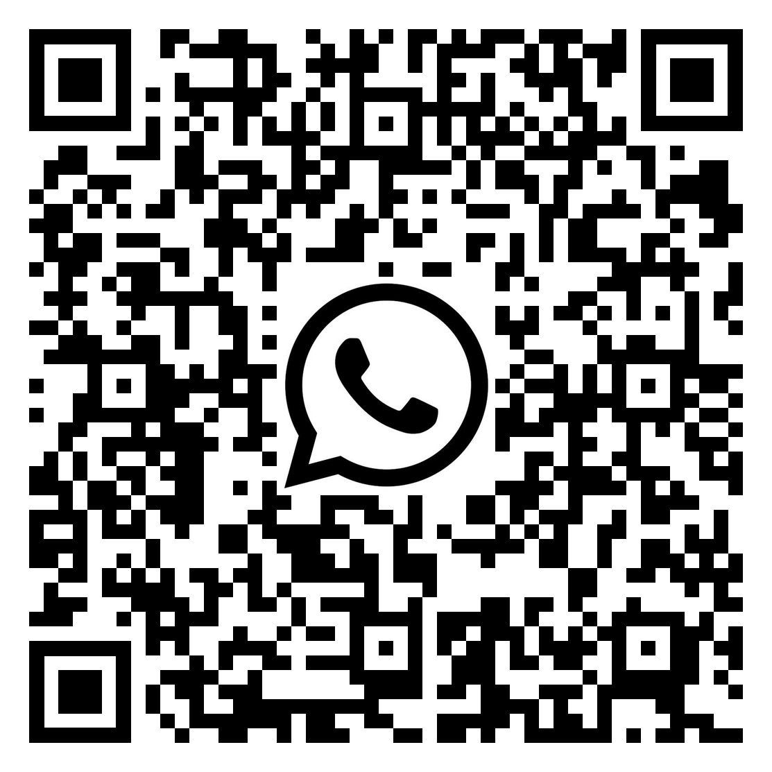 WhatsApp QR code