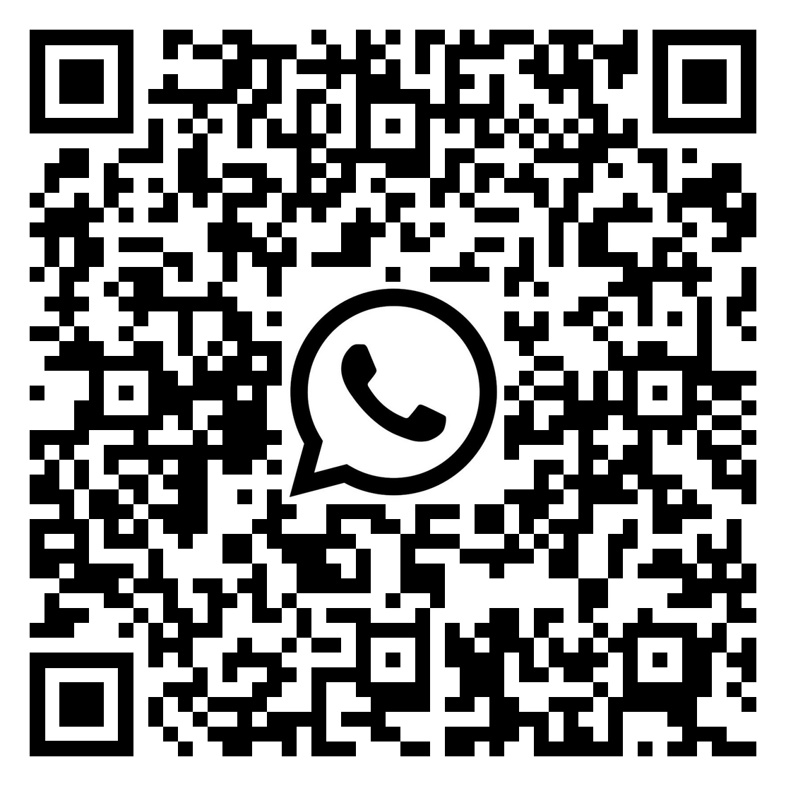 WhatsApp QR code