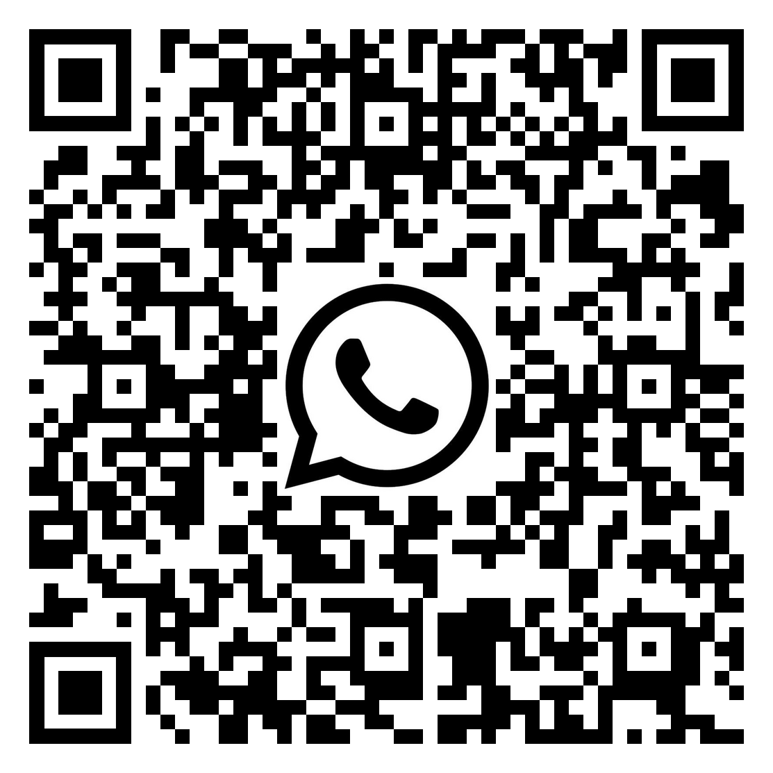 WhatsApp QR code