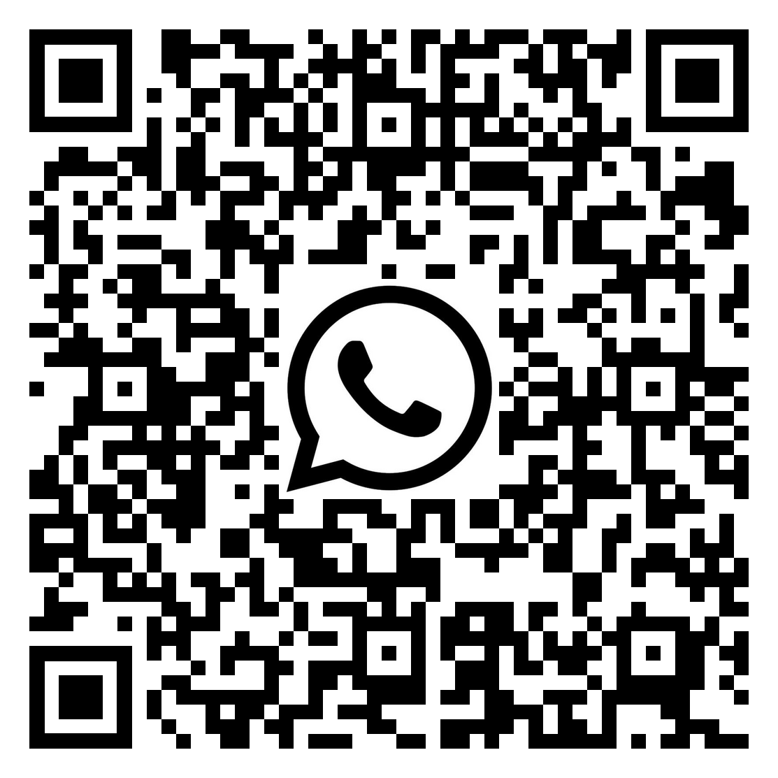 WhatsApp QR code