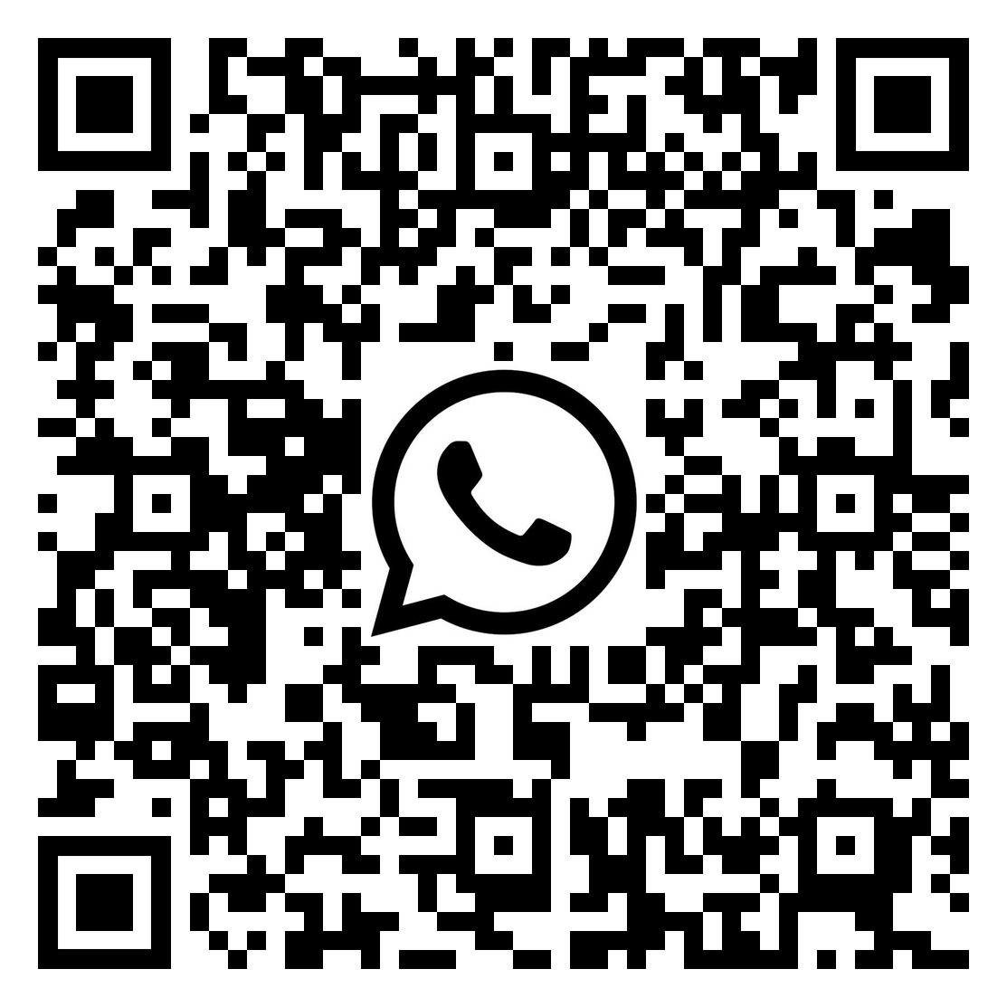 WhatsApp QR code