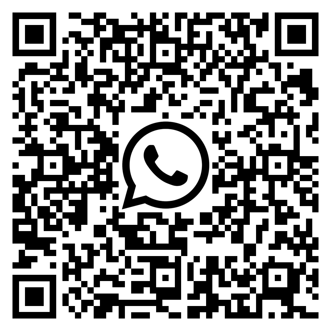 WhatsApp QR code